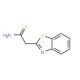 2-(1,3-benzothiazol-2-yl)ethanethioamide (CAS 190365-96-9) - chemical structure image
