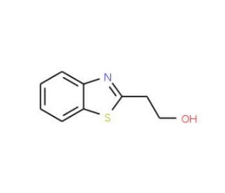 2-(1,3-benzothiazol-2-yl)ethanol (CAS 46055-91-8) - chemical structure image