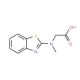 2-[1,3-benzothiazol-2-yl(methyl)amino]acetic acid - chemical structure image