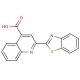 2-(1,3-benzothiazol-2-yl)quinoline-4-carboxylic acid - chemical structure image