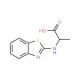 2-(1,3-benzothiazol-2-ylamino)propanoic acid - chemical structure image