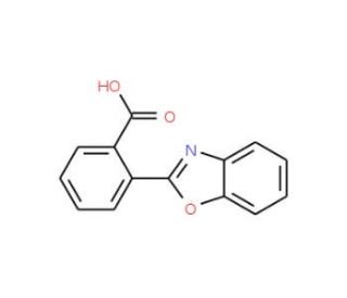 2-(1,3-Benzoxazol-2-yl)benzoic acid - chemical structure image