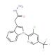 2-{1-[3-Chloro-5-(trifluoromethyl)-2-pyridinyl]-1H-indol-3-yl}acetohydrazide - chemical structure image