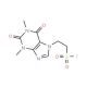 2-(1,3-dimethyl-2,6-dioxo-1,2,3,6-tetrahydro-7H-purin-7-yl)ethanesulfonyl fluoride - chemical structure image