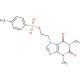 2-(1,3-dimethyl-2,6-dioxo-1,2,3,6-tetrahydro-7H-purin-7-yl)ethyl 4-methylbenzenesulfonate - chemical structure image