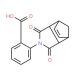 2-(1,3-dioxo-1,3,3a,4,7,7a-hexahydro-2H-4,7-methanoisoindol-2-yl)benzoic acid - chemical structure image