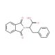 2-(1,3-dioxo-1,3-dihydro-2H-isoindol-2-yl)-3-phenylpropanoic acid (CAS 38229-08-2) - chemical structure image