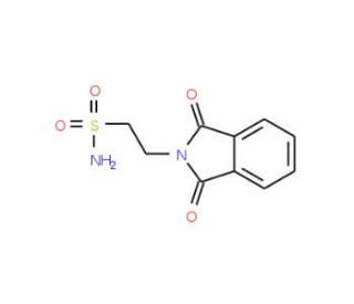 2-(1,3-dioxo-1,3-dihydro-2H-isoindol-2-yl)ethanesulfonamide - chemical structure image