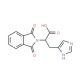 2-(1,3-Dioxo-1,3-dihydro-isoindol-2-yl)-3-(3H-imidazol-4-yl)-propionic acid - chemical structure image