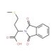 2-(1,3-Dioxo-1,3-dihydro-isoindol-2-yl)-4-methylsulfanyl-butyric acid (CAS 52881-96-6) - chemical structure image