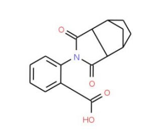 2-(1,3-dioxooctahydro-2H-4,7-methanoisoindol-2-yl)benzoic acid - chemical structure image