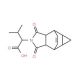 2-(1,3-Dioxooctahydro-4,6-ethenocyclopropa-[f]isoindol-2(1H)-yl)-3-methylbutanoic acid (CAS 436811-19-7) - chemical structure