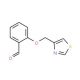 2-(1,3-thiazol-4-ylmethoxy)benzaldehyde - chemical structure image