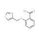 2-(1,3-thiazol-4-ylmethoxy)benzoic acid - chemical structure image