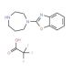 2-(1,4-Diazepan-1-yl)-1,3-benzoxazoletrifluoroacetic acid salt - chemical structure image