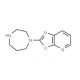2-(1,4-Diazepan-1-yl)[1,3]oxazolo[5,4-b]pyridine (CAS 1071369-53-3) - chemical structure image