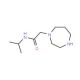 2-(1,4-diazepan-1-yl)-N-isopropylacetamide - chemical structure image