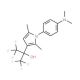 2-[1-(4-Dimethylamino-phenyl)-2,5-dimethyl-1H-pyrrol-3-yl]-1,1,1,3,3,3-hexafluoro-propan-2-ol - chemical structure image