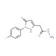2-[1-(4-fluorophenyl)-5-oxo-2,5-dihydro-1H-pyrazol-3-yl]acetohydrazide - chemical structure image