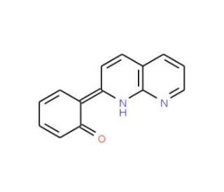 2-(1,8-naphthyridin-2-yl)-Phenol (CAS 65182-56-1) - chemical structure image