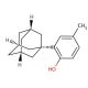 2-(1-Adamantyl)-4-methylphenol (CAS 41031-50-9) - chemical structure image