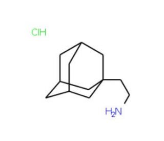 2-(1-adamantyl)ethanamine hydrochloride (CAS 24644-08-4) - chemical structure image