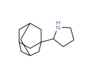 2-(1-Adamantyl)pyrrolidine (CAS 180258-96-2) - chemical structure image