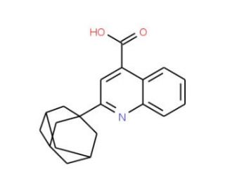 2-(1-adamantyl)quinoline-4-carboxylic acid - chemical structure image