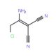 2-(1-Amino-2-chloroethylidene)malononitrile - chemical structure image