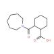 2-(1-Azepanylcarbonyl)cyclohexanecarboxylic acid - chemical structure image