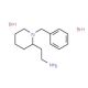 2-(1-Benzyl-piperidin-2-yl)-ethylaminedihydrobromide - chemical structure image