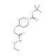 2-(1-Boc-4-piperidinyloxy)-N-(n-propyl)acetamide - chemical structure image