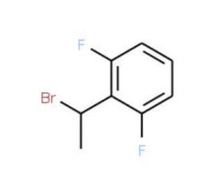 2-(1-bromoethyl)-1,3-difluorobenzene - chemical structure image