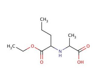 2-(1-Carboxyethylamino)-pentacoic acid ethyl ester (CAS 82834-12-6 (L-isomer)) - chemical structure image