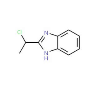 2-(1-Chloro-ethyl)-1H-benzoimidazole - chemical structure image