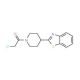2-[1-(chloroacetyl)piperidin-4-yl]-1,3-benzothiazole - chemical structure image