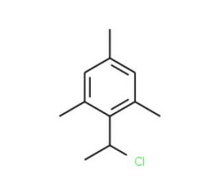 2-(1-chloroethyl)-1,3,5-trimethylbenzene - chemical structure image