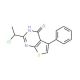 2-(1-chloroethyl)-5-phenylthieno[2,3-d]pyrimidin-4(3H)-one - chemical structure image