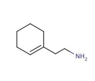2-(1-Cyclohexenyl)ethylamine (CAS 3399-73-3) - chemical structure image