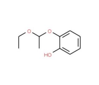 2-(1-Ethoxyethoxy)phenol - chemical structure image