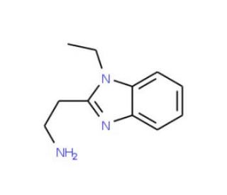2-(1-Ethyl-1H-benzimidazol-2-yl)ethanamine (CAS 910395-61-8) - chemical structure image