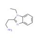 2-(1-Ethyl-1H-benzimidazol-2-yl)ethanamine (CAS 910395-61-8) - chemical structure image