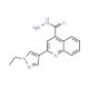 2-(1-Ethyl-1H-pyrazol-4-yl)-quinoline-4-carboxylic acid hydrazide - chemical structure image