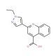 2-(1-Ethyl-1H-pyrazol-4-yl)-quinoline-4-carboxylic acid - chemical structure image