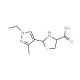 2-(1-Ethyl-3-methyl-1H-pyrazol-4-yl)-1,3-thiazolidine-4-carboxylic acid - chemical structure image