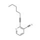 2-(1-Heptynyl)nicotinonitrile - chemical structure image