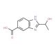 2-(1-Hydroxy-ethyl)-1H-benzoimidazole-5-carboxylic acid - chemical structure image