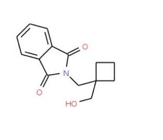 2-{[1-(Hydroxymethyl)cyclobutyl]methyl}-1H-isoindole-1,3(2H)-dione - chemical structure image