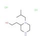 2-(1-Isobutyl-2-piperazinyl)-1-ethanoldihydrochloride - chemical structure image