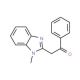 2-(1-methyl-1H-benzimidazol-2-yl)-1-phenylethanone (CAS 58112-93-9) - chemical structure image